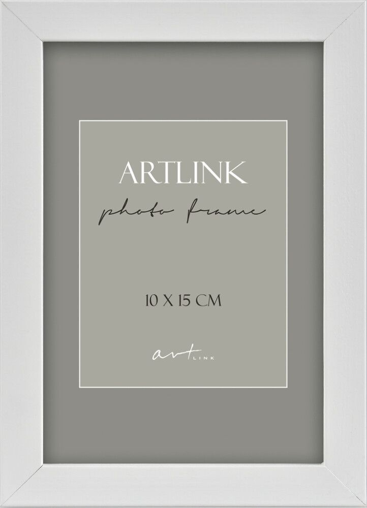 Valokuvakehys Art Link Leila valkoinen 10 x 15 cm