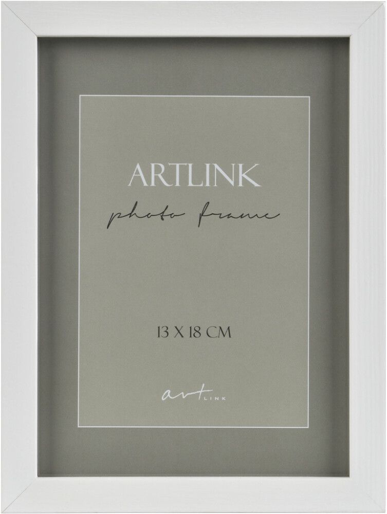 Valokuvakehys Art Link Leila valkoinen 13 x 18 cm