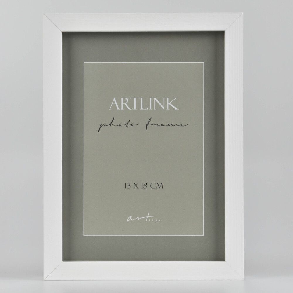 Valokuvakehys Art Link Leila valkoinen 13 x 18 cm
