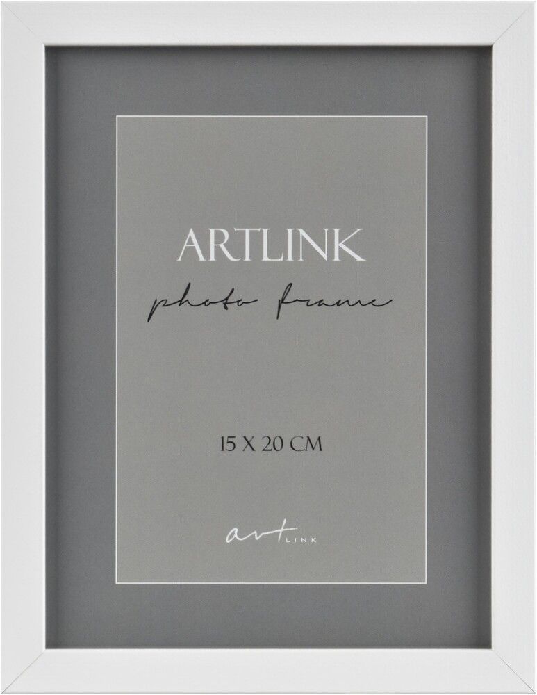Valokuvakehys Art Link Leila valkoinen 15 x 20 cm