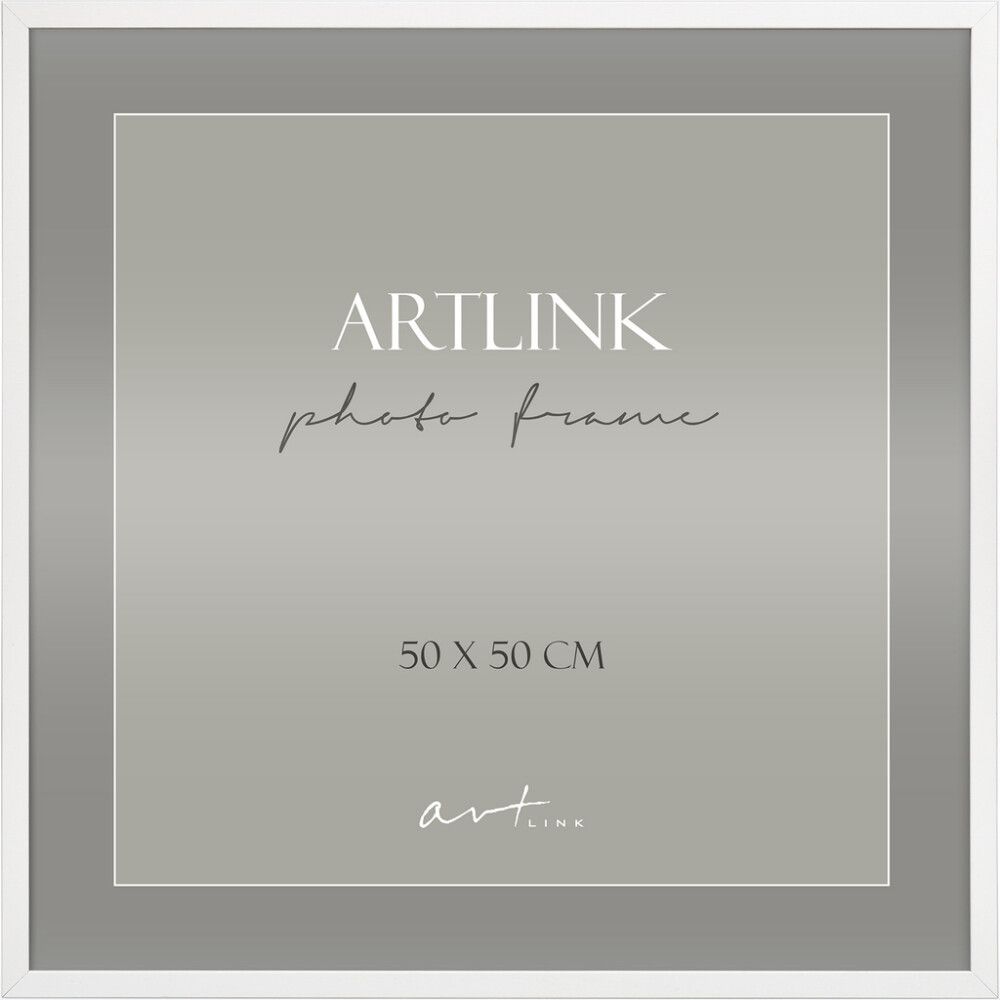 Kehys Art Link Leila valkoinen 50 x 50 cm