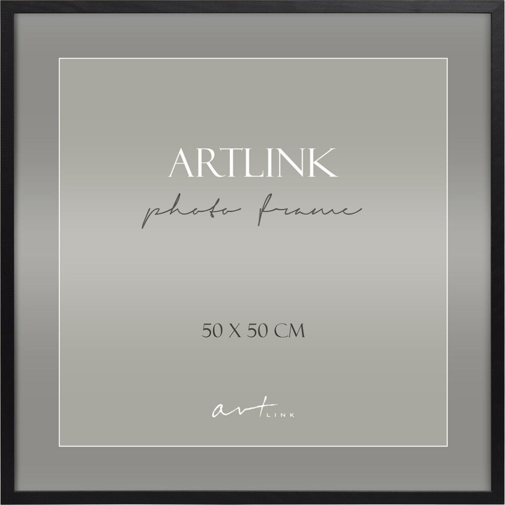 Kehys Art Link Leila musta 50 x 50 cm