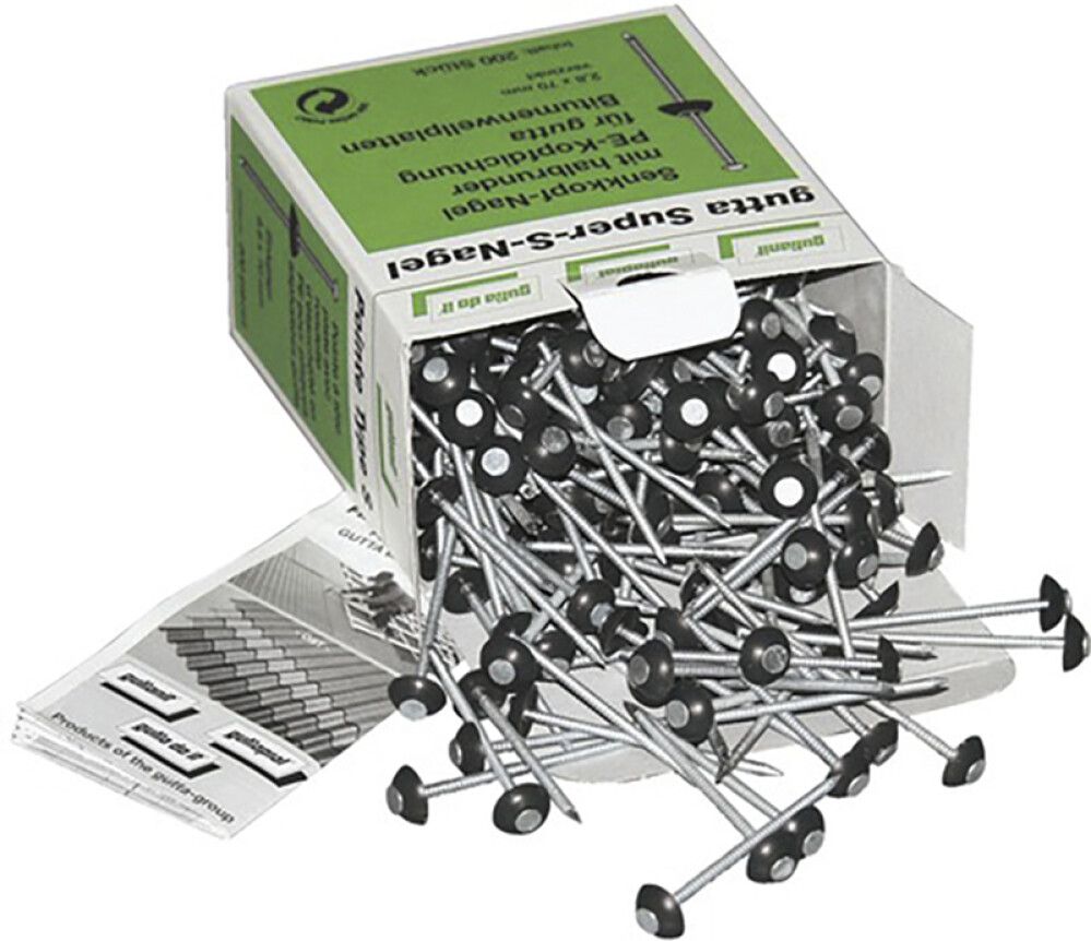 Bitumikatelevyn naula musta 200 kpl