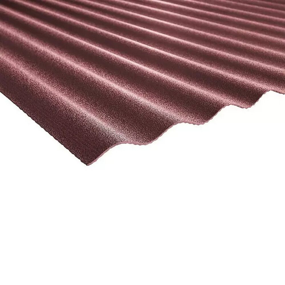 Aaltolevy Guttanit+ Sinus 2,5 x 900 x 2000 mm punaruskea