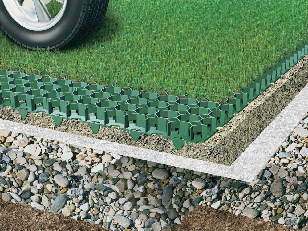 Nurmikkolaatta 50 x 50 cm