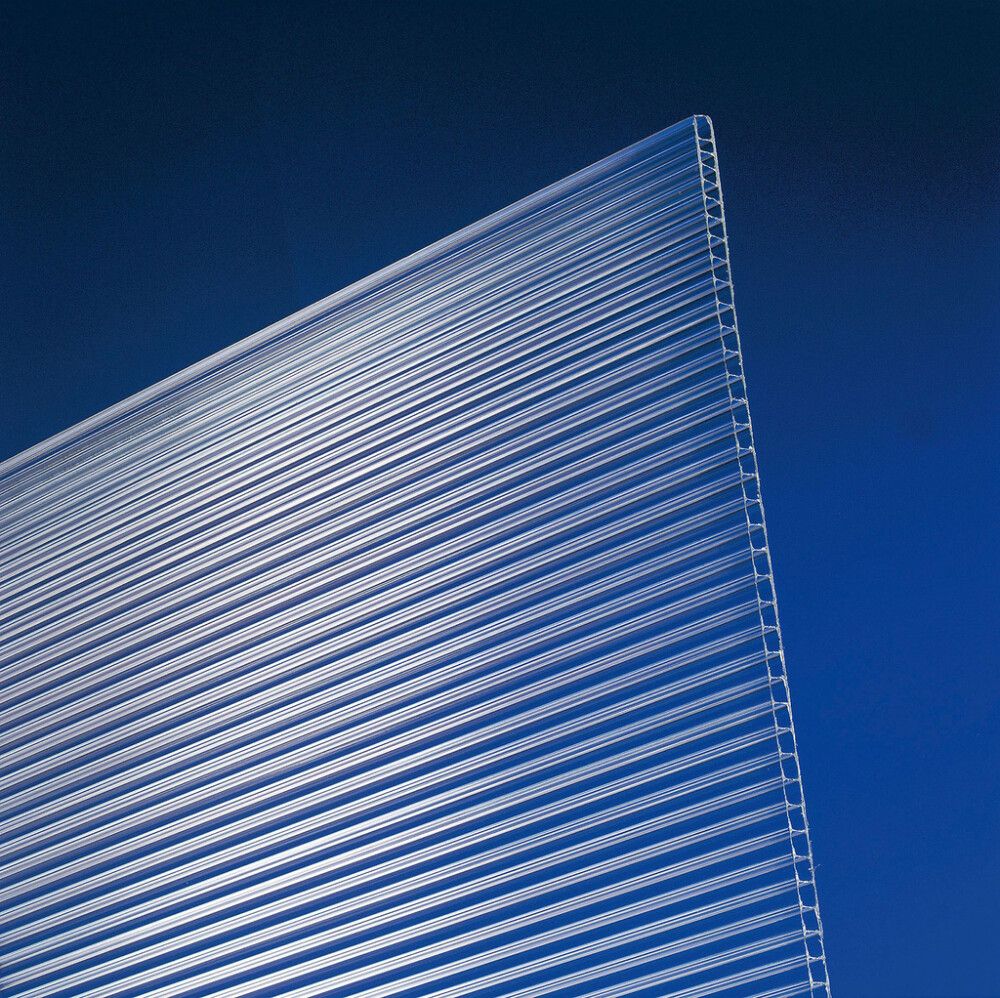 Kasvihuonelevy Gutta 6 x 2000 x 1050 mm kirkas