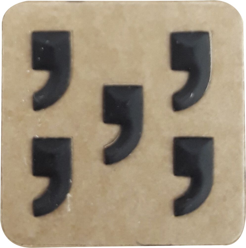 Merkki Wichelhaus HartPlastic Musta 15 mm Pilkku 5 kpl/pkt