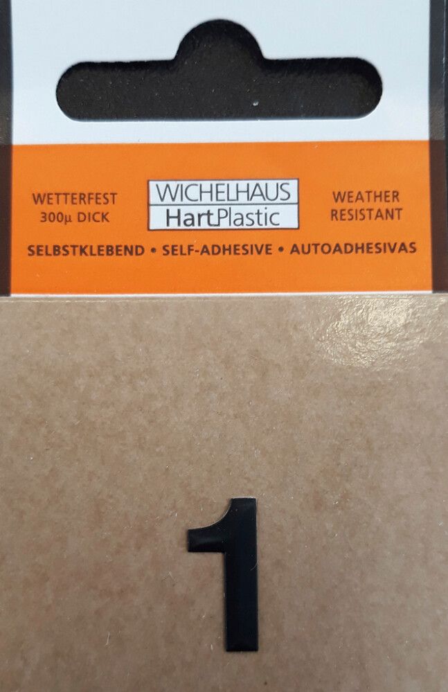 Numero Wichelhaus HartPlastic Musta 15 mm 1