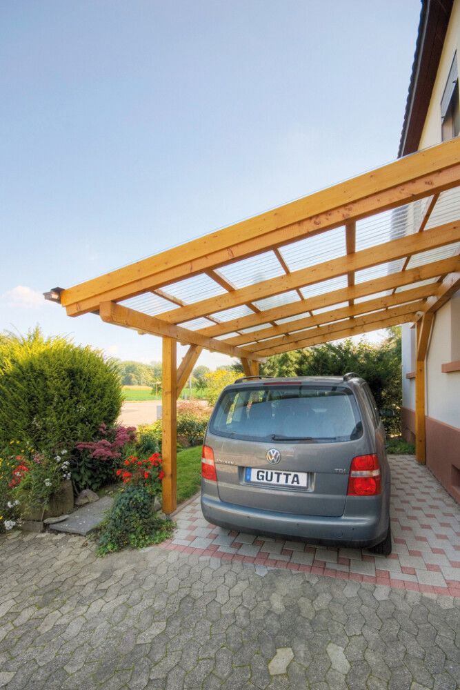 Valokate Gutta PC makro sinus-profiili kirkas 0,8 x 1045 x 3000 mm