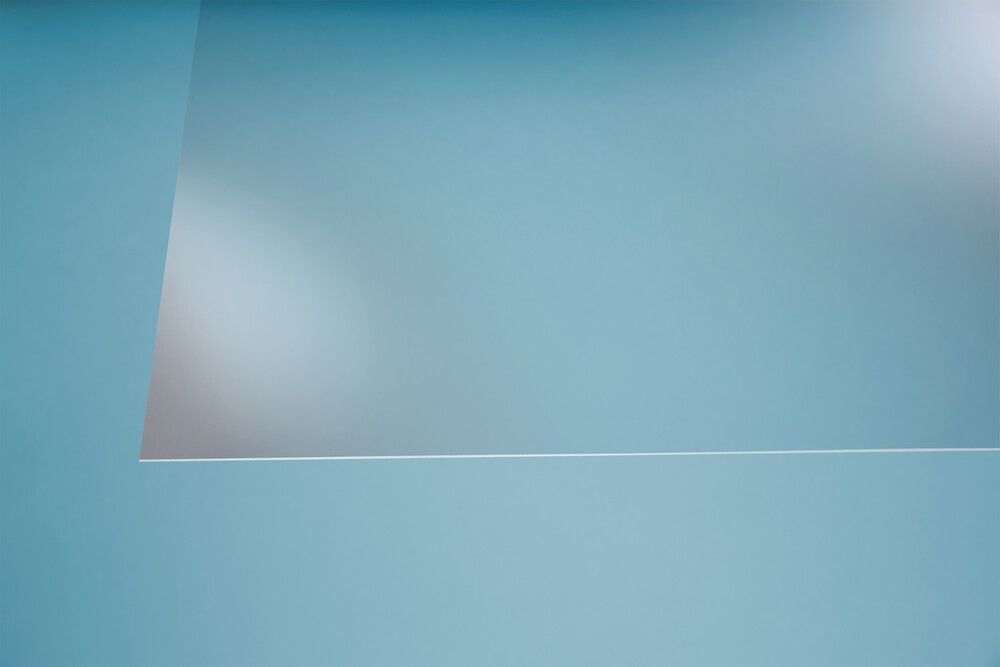 PC-levy Gutta UV/iskunkestävä 2 x 250 x 500 mm