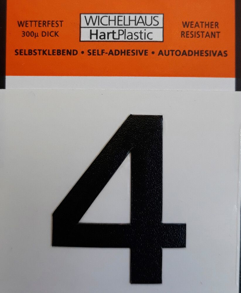Numero Wichelhaus HartPlastic Musta 30 mm 4