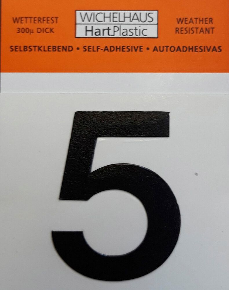 Numero Wichelhaus HartPlastic Musta 30 mm 5