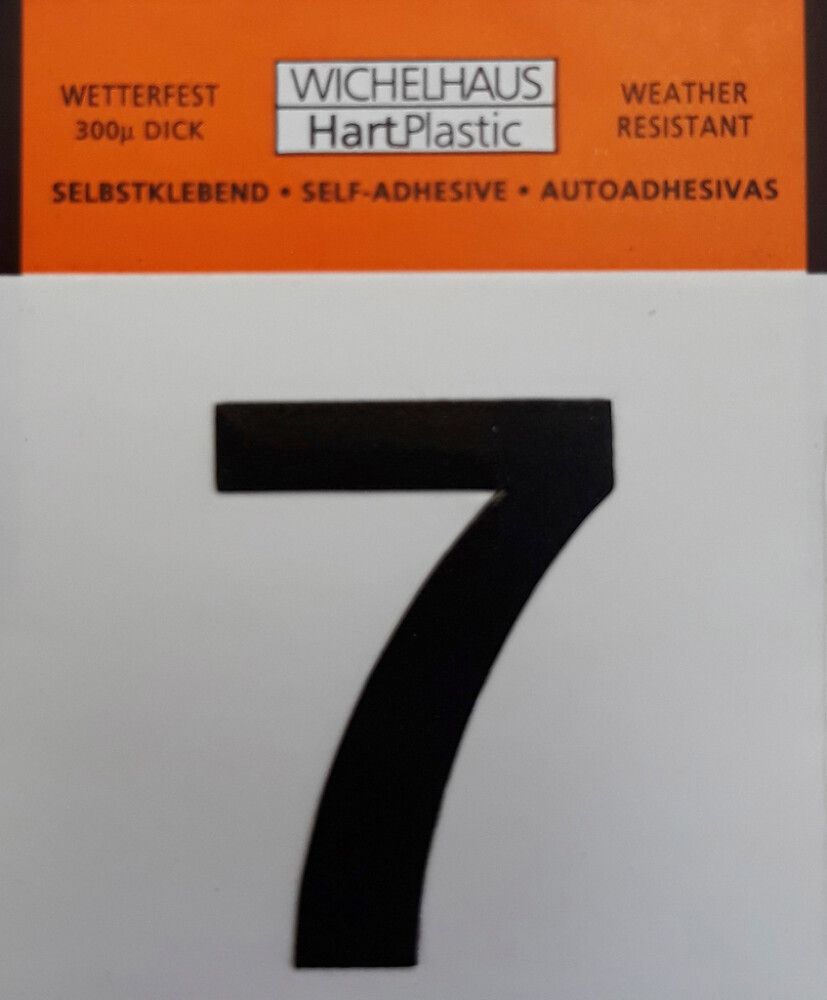 Numero Wichelhaus HartPlastic Musta 30 mm 7