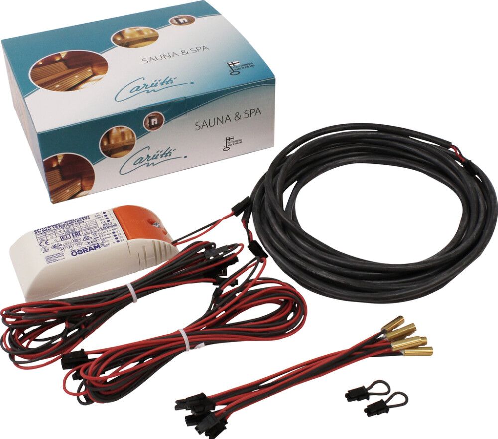 Sauna LED-sarja Cariitti 6-os