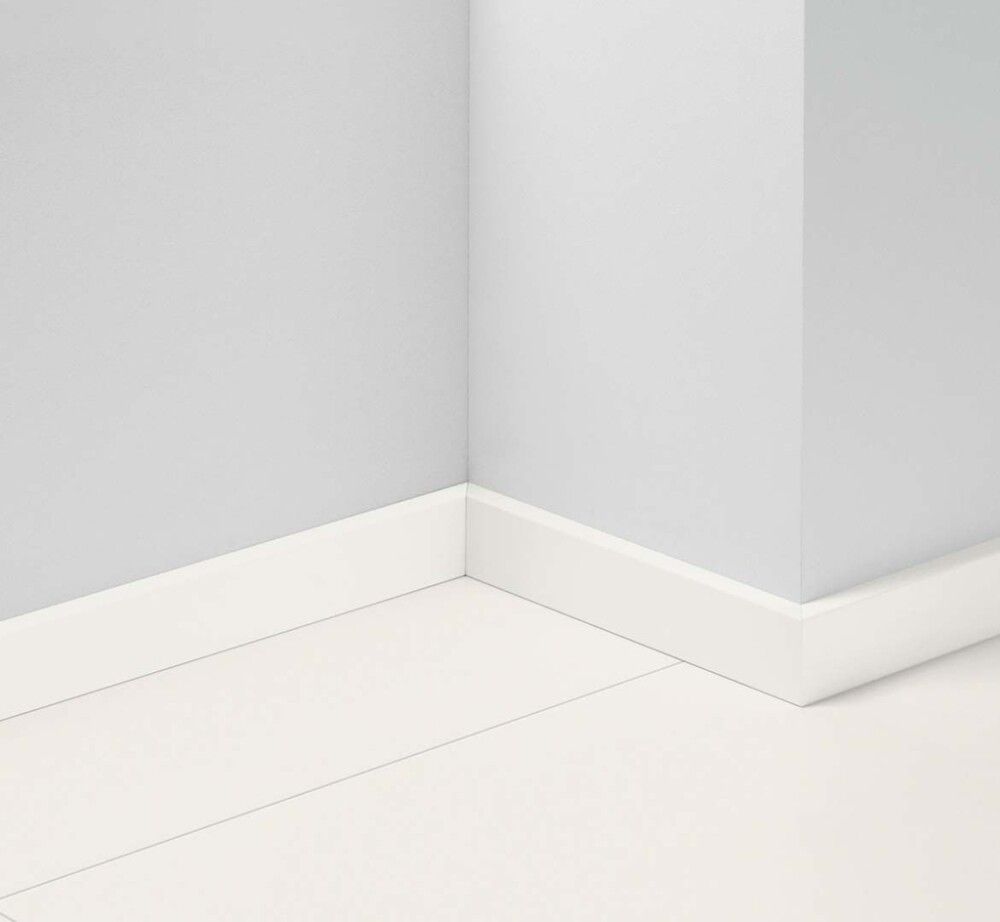 Jalkalista Parador SL 5 Kosteudenkestävä Valkoinen D001