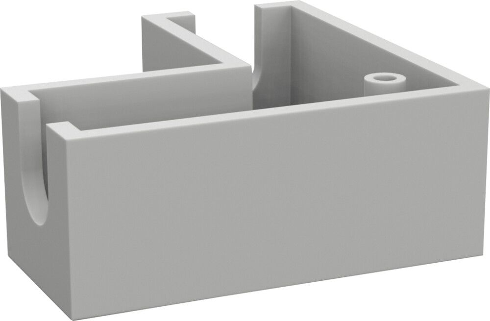 Kulmakappale Cariitti 90° Huuhto Easy