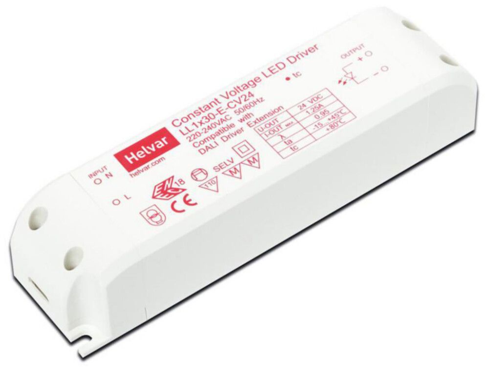 LED-virtalähde Cariitti LL1x30-E-CV24