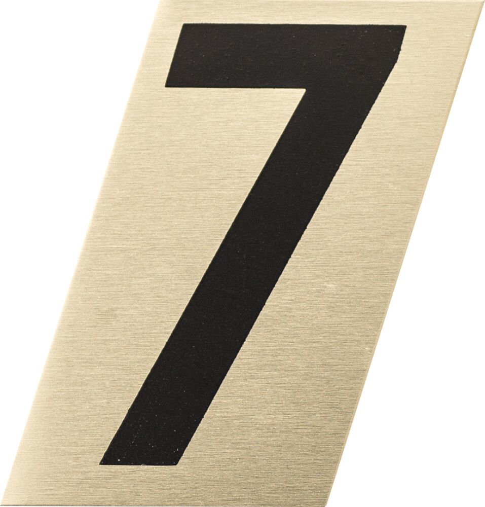 Numero Metl-Stik Kulta/Musta 1,5 cm 7