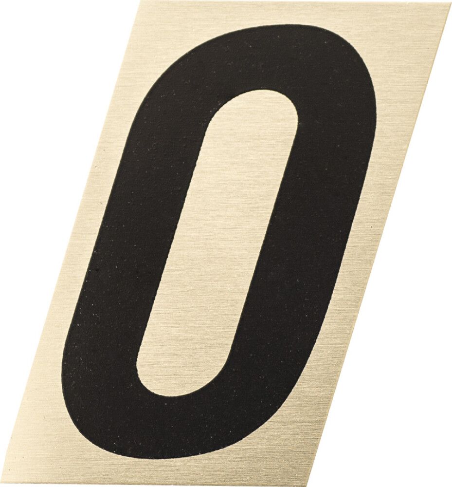 Numero Metl-Stik Kulta/Musta 1,5 cm 0