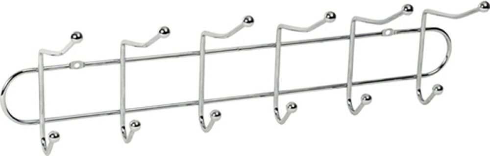 Seinänaulakko Walteco Kromi 6 koukkua