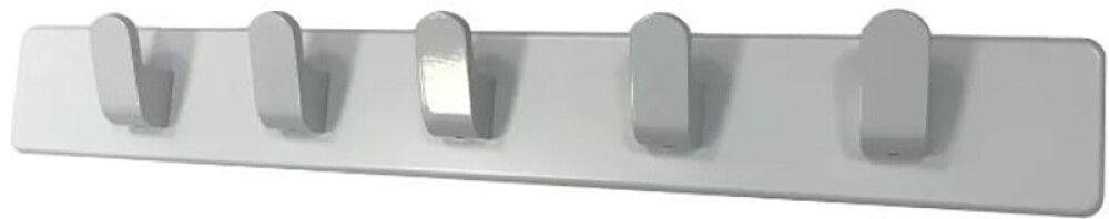 Seinänaulakko Walteco MDF 5 koukkua