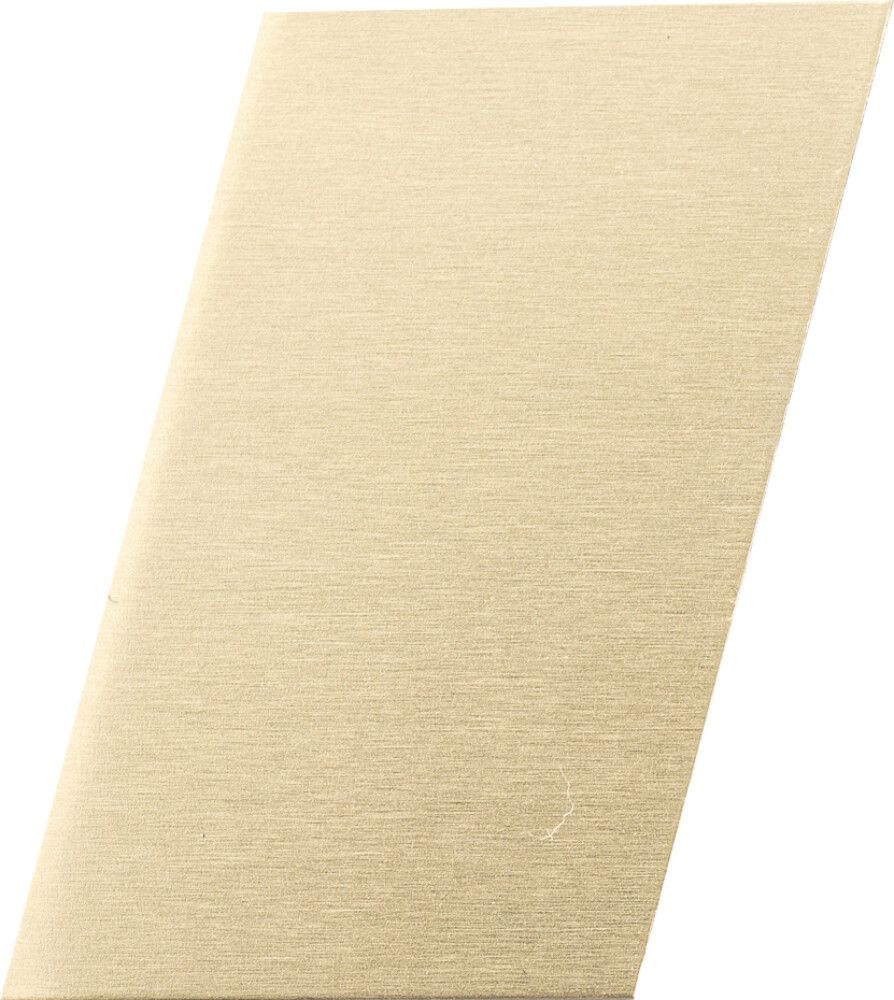 Merkki Metl-Stik Kulta/Musta 9 cm Tyhjä