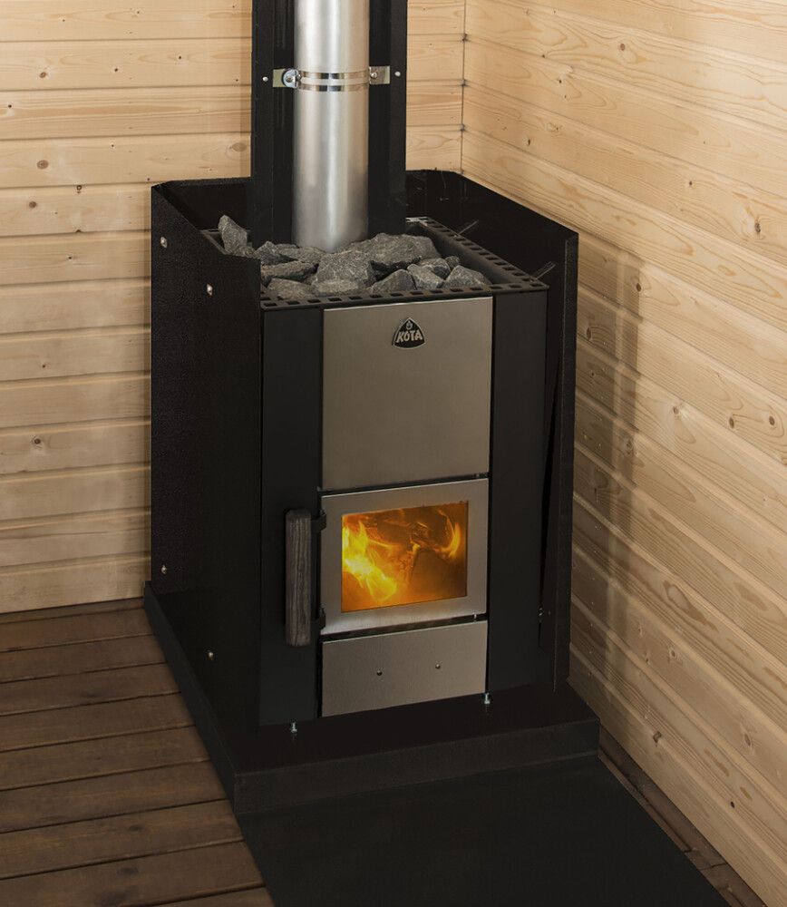 Suojaseinäsarja Narvi Kuru 14 / Kuru 20 Musta 55,5 x 70 cm