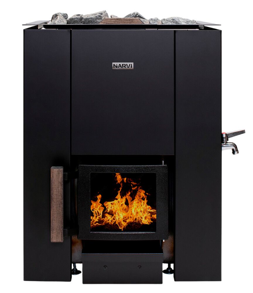 Puukiuas Narvi Kaamos 24 vesisäiliöllä