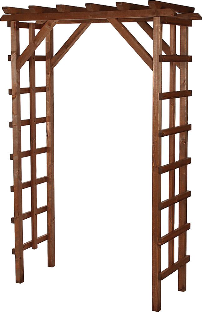 Ruusukaari 210 x 140 x 69 cm ruskea