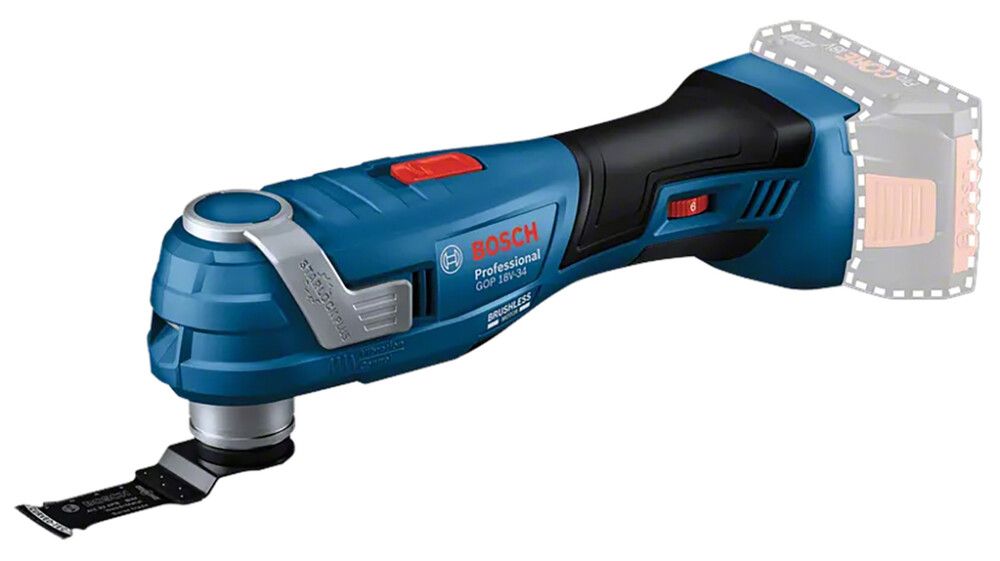 Monitoimityökalu Bosch GOP 18V-34 Professional L-BOXX