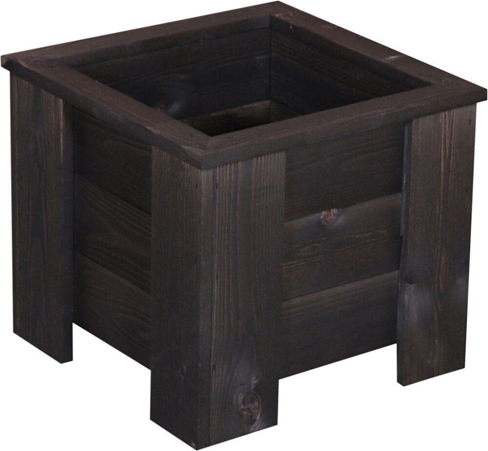 Kukkalaatikko 35 x 39 x 39 cm grafiitinharmaa