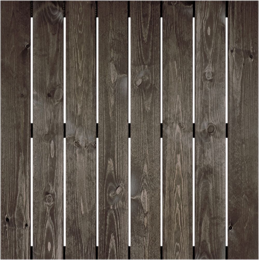 Puulaatta 80 x 80 cm grafiitinharmaa