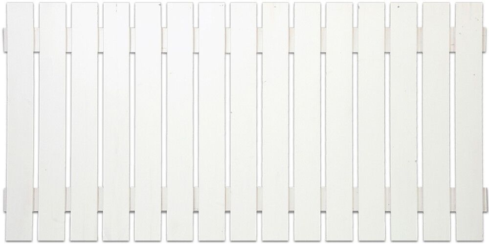 Aitaelementti näkösuoja 183 x 80 x 3 cm valkoinen