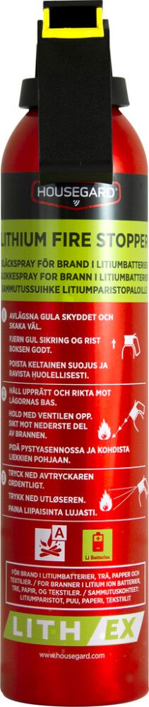 Sammutusspray Housegard Lith-EX 500 ml