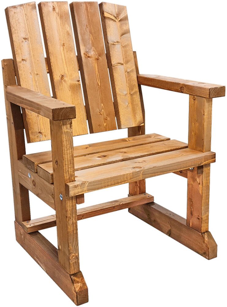 Tuoli Jämäkkä 61 x 71 x 113 cm ruskea