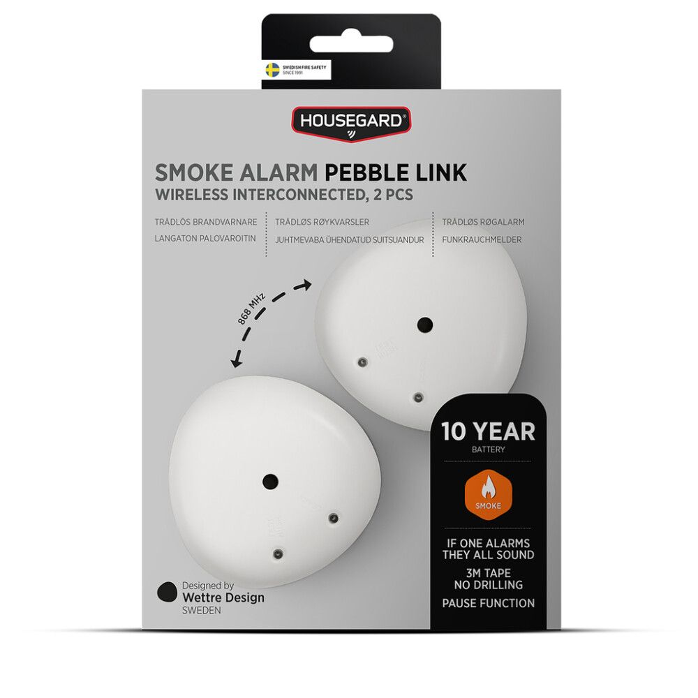 Palovaroitin Housegard Pebble Link 2-p