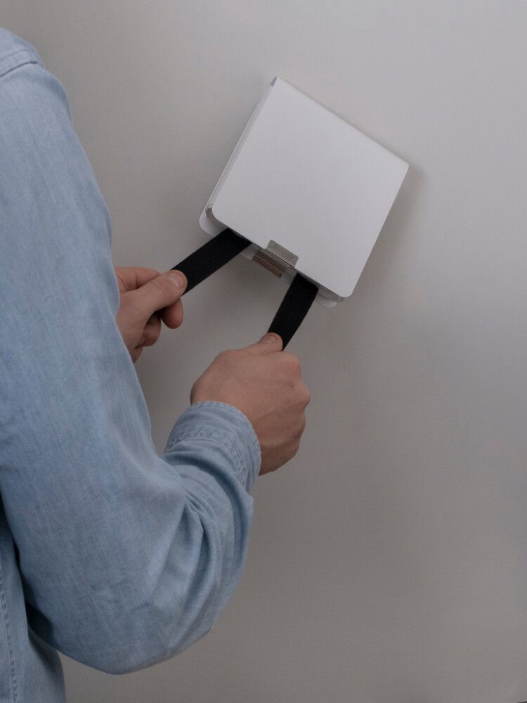 Sammutuspeite Housegard Mantle Design Edition valkoinen 120 x 120 cm