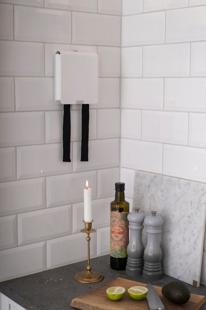 Sammutuspeite Housegard Mantle Design Edition valkoinen 120 x 120 cm