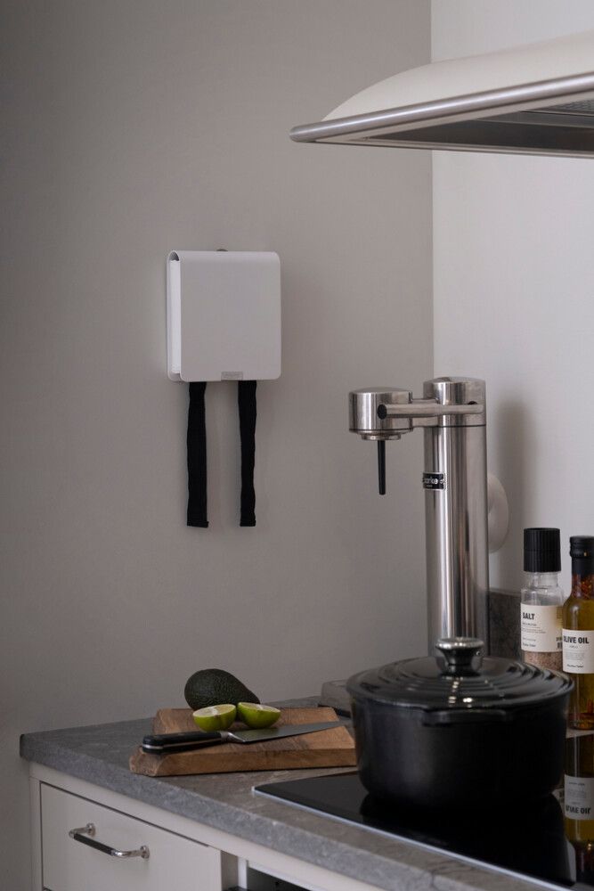 Sammutuspeite Housegard Mantle Design Edition valkoinen 120 x 120 cm