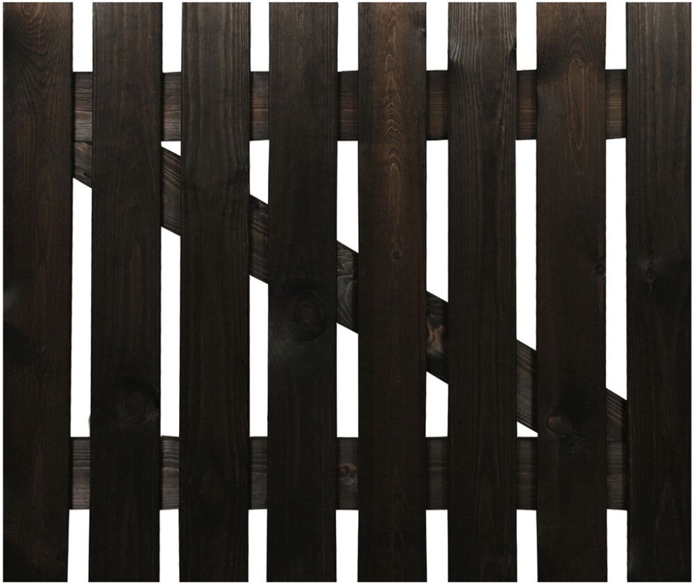 Portti 95 x 80 x 3 cm tummanharmaa