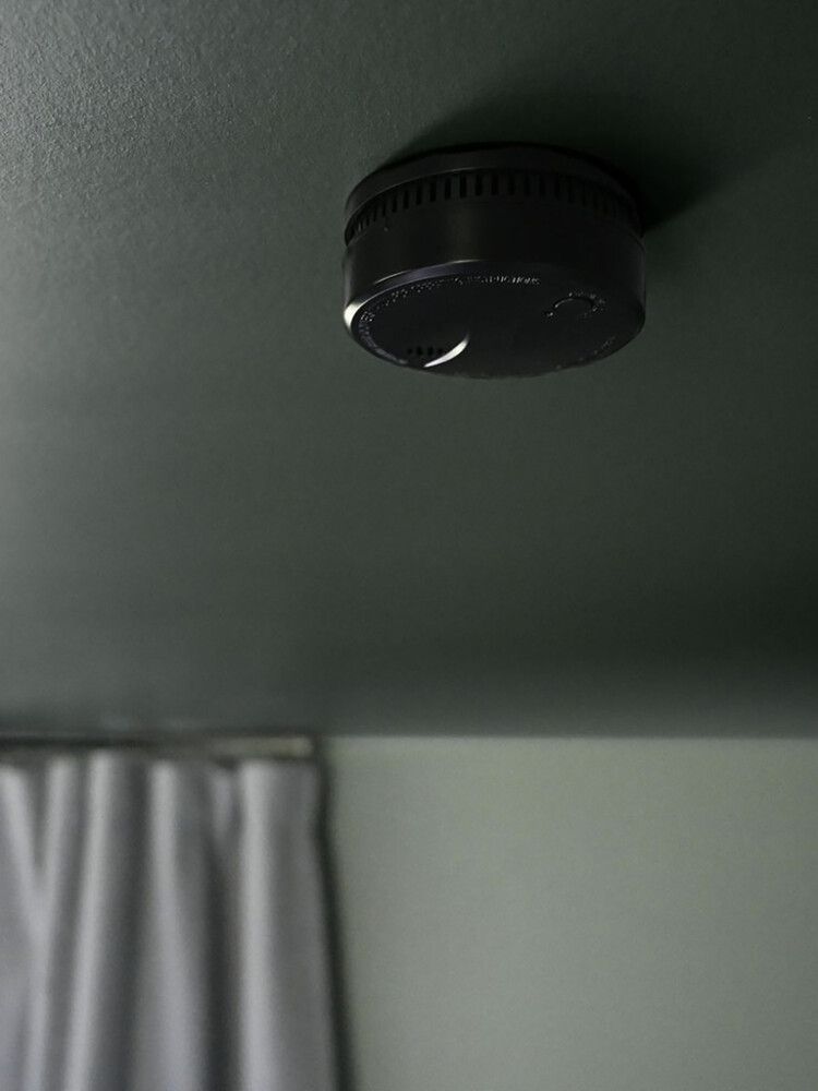 Optinen Palovaroitin Housegard Pebble 10Y musta