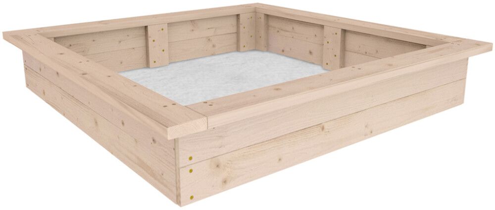 Hiekkalaatikko 120 x 120 x 22 cm