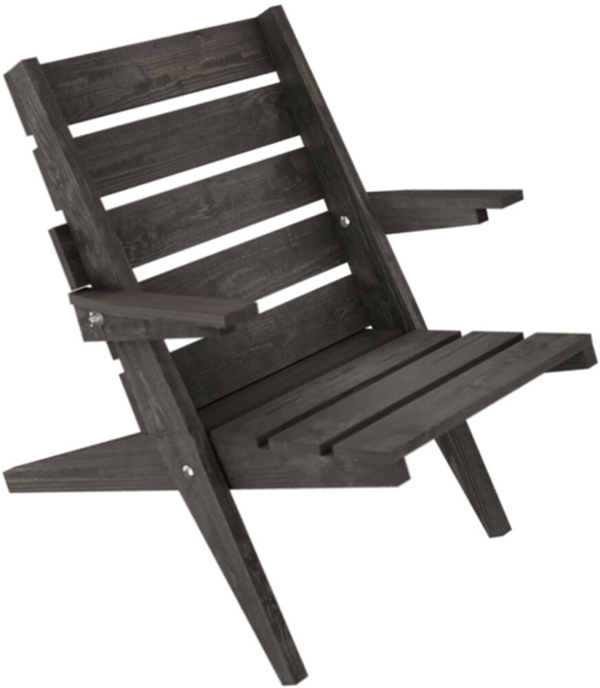 Aurinkotuoli 67 x 89 x 80 cm grafiitinharmaa