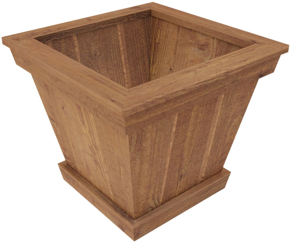 Kartioruukku 40 x 40 cm ruskea