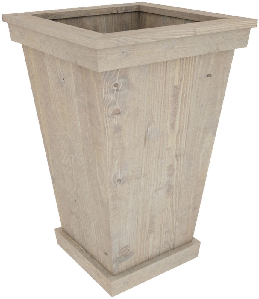 Kartioruukku 40 x 60 cm vaaleanharmaa