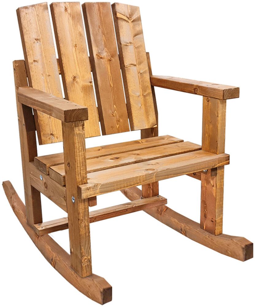 Keinutuoli Jämäkkä 116 x 71 x 113 cm ruskea