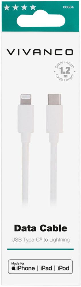 USB-C Kaapeli Vivanco 1,2 m