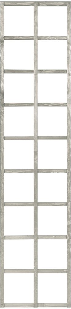 Köynnösritilä 40 x 180 x 3 cm vaaleanharmaa