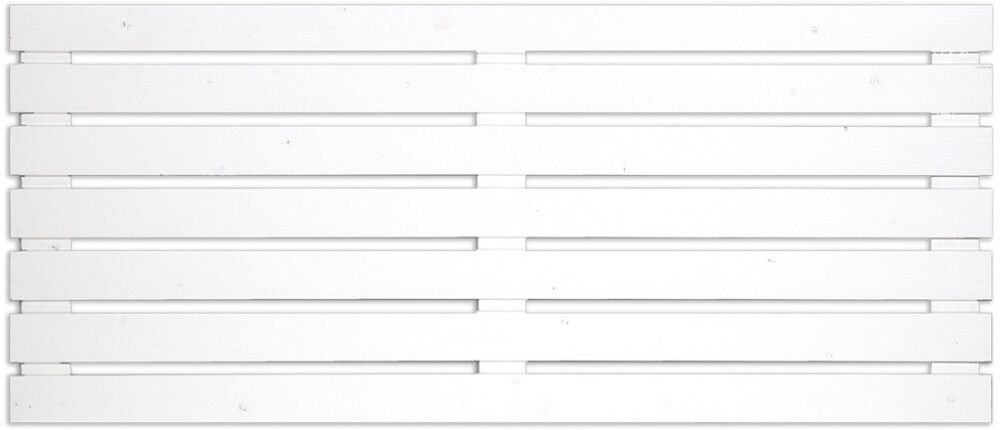 Aitaelementti näkösuoja 183 x 80 x 3 cm valkoinen