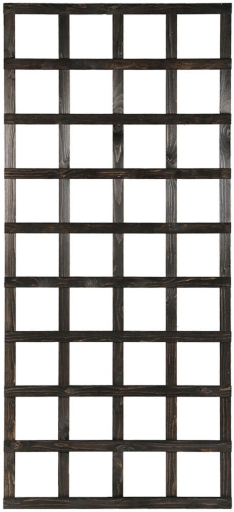 Köynnösritilä 80 x 180 x 3 cm tummanharmaa